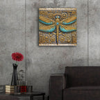 Steampunk Dragonfly by Rey Klimt - 24x24 acrylic wall art in a room