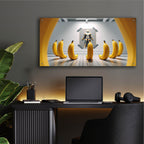 Trading Places by Rey Klimt - 48x24 acrylic wall art in a room