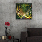 Tree Lined Road by Rey Klimt - 24x24 acrylic wall art in a room