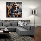 Wise Boss by Rey Klimt - 36x36 acrylic wall art in a room