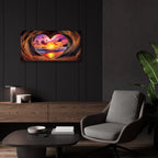 Beach Love by Rey Klimt - 24x12 acrylic wall art in a room