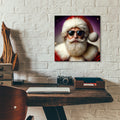 Cool Santa by Rey Klimt - 12x12 acrylic wall art in a room