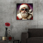 Cool Santa by Rey Klimt - 24x24 acrylic wall art in a room