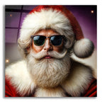 Cool Santa by Rey Klimt acrylic glass wall art