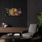 Fruit Punch by Rey Klimt - 24x12 acrylic wall art in a room