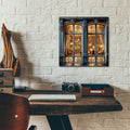 Home Sweet Home by Rey Klimt - 12x12 acrylic wall art in a room
