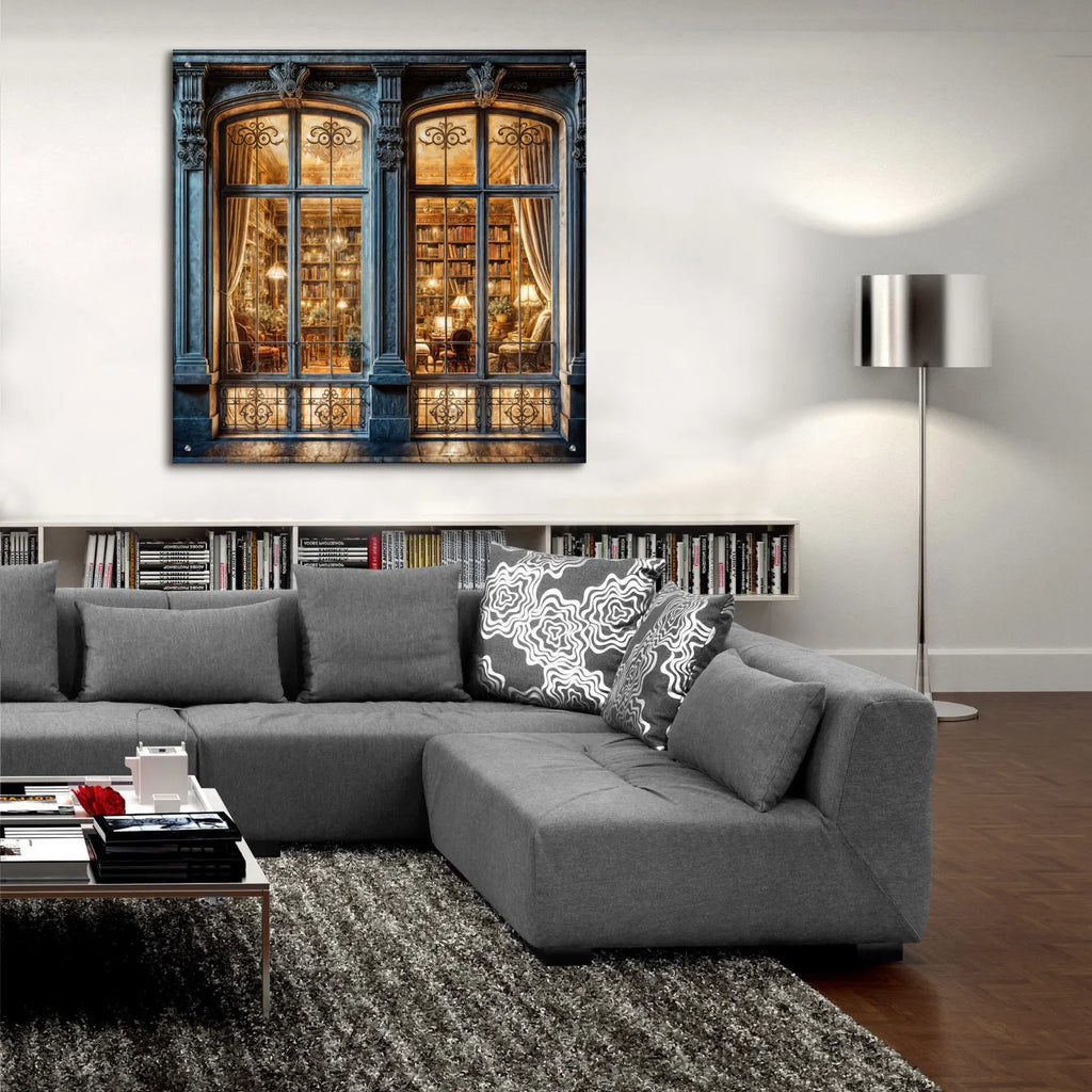 Home Sweet Home by Rey Klimt - 36x36 acrylic wall art in a room