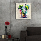 Mojito Cocktail Watercolor by Rey Klimt - 24x24 acrylic wall art in a room