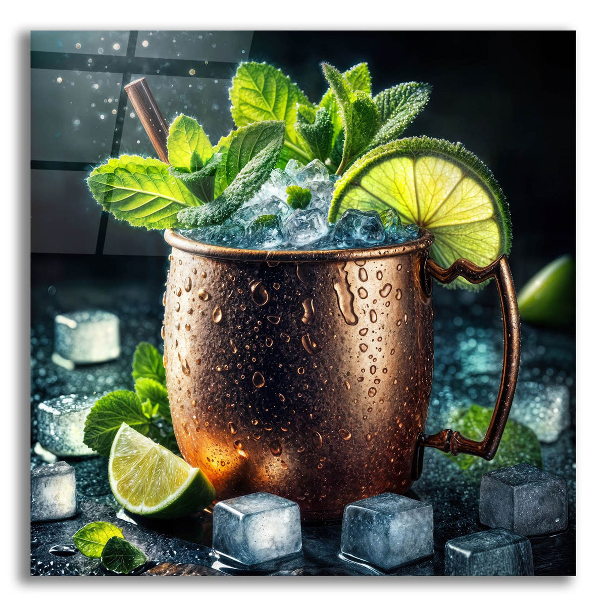 Moscow Mule by Rey Klimt acrylic glass wall art