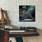 Music Is My Life by Rey Klimt - 12x12 acrylic wall art in a room