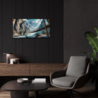 Path Less Traveled by Rey Klimt - 24x12 acrylic wall art in a room