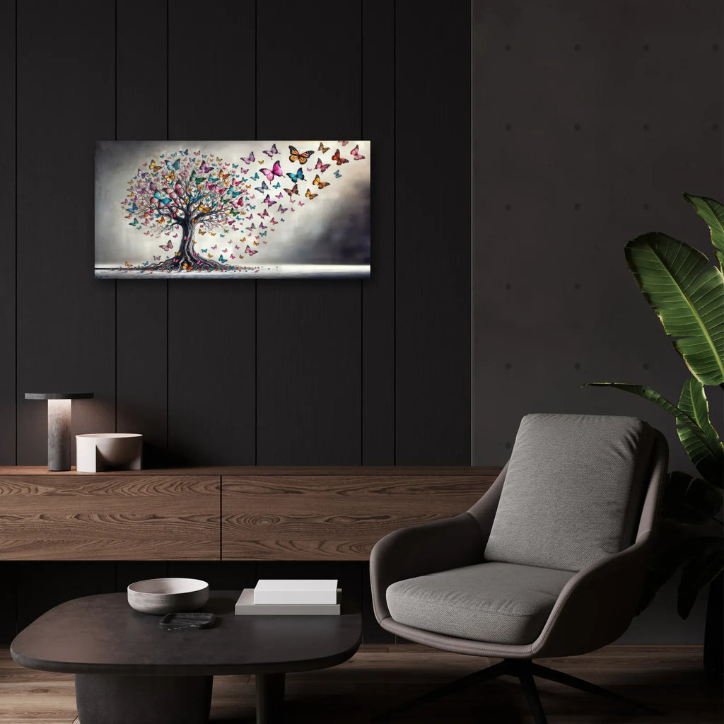Tree Of Flight by Rey Klimt - 24x12 acrylic wall art in a room