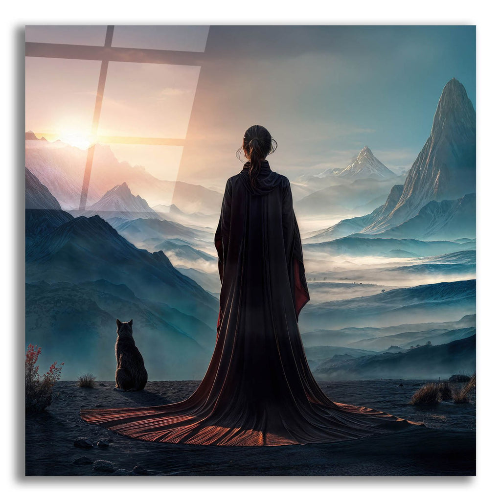 Whispers Of Sunrise by Rey Klimt acrylic glass wall art