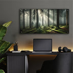 Rest by Rey Klimt - 48x24 acrylic wall art in a room