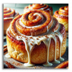 Cinnamon Bun by Rey Klimt acrylic glass wall art