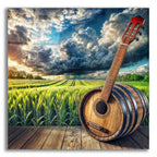 Country Music by Rey Klimt acrylic glass wall art