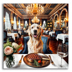 Dog Food Fancy by Rey Klimt acrylic glass wall art