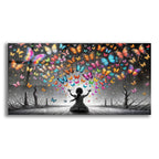 Flight Of Butterflies by Rey Klimt acrylic glass wall art