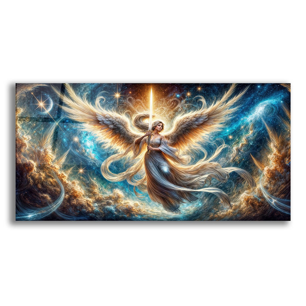 Guardian Angel by Rey Klimt acrylic glass wall art
