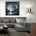 Haunted Forest by Rey Klimt - 36x36 acrylic wall art in a room