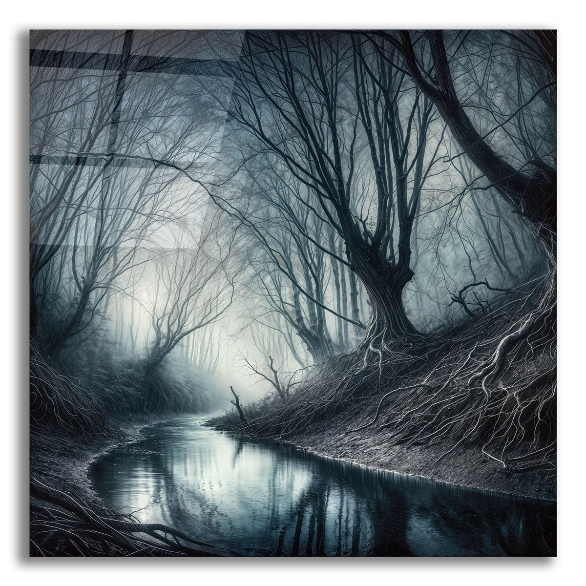 Haunted Forest by Rey Klimt acrylic glass wall art