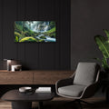 Magical Greenery by Rey Klimt - 24x12 acrylic wall art in a room