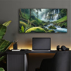 Magical Greenery by Rey Klimt - 48x24 acrylic wall art in a room