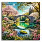 Round Bridge - Magical Place by Rey Klimt acrylic glass wall art