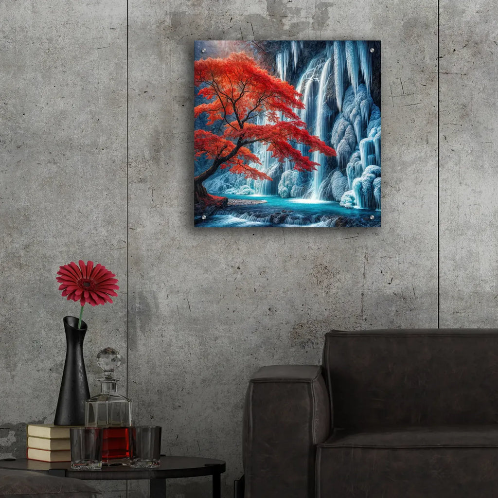 Still Standing by Rey Klimt - 24x24 acrylic wall art in a room