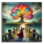 Tree Of Light by Rey Klimt acrylic glass wall art