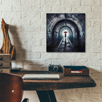 Tunnel Vision by Rey Klimt - 12x12 acrylic wall art in a room