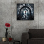 Tunnel Vision by Rey Klimt - 24x24 acrylic wall art in a room
