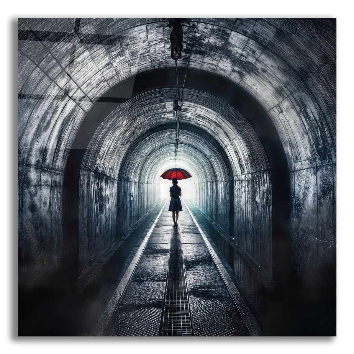Tunnel Vision by Rey Klimt acrylic glass wall art