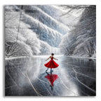 Winter Dance by Rey Klimt acrylic glass wall art