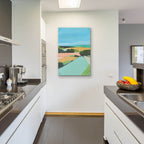 Bright Colored Countryside 2 by Annie Warren - 24x36 acrylic wall art in a room