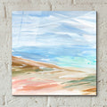 Sand Strokes 2 by Annie Warren - 12x12 acrylic wall art in a room