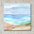 Sand Strokes 4 by Annie Warren - 12x12 acrylic wall art in a room
