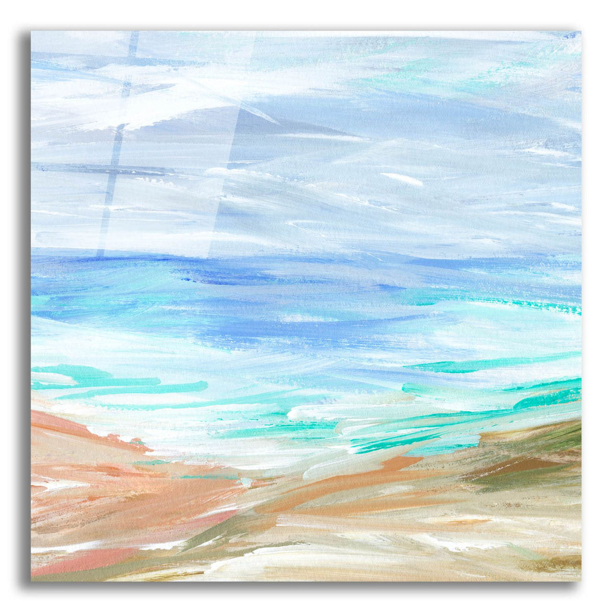 Sand Strokes 4 by Annie Warren acrylic glass wall art