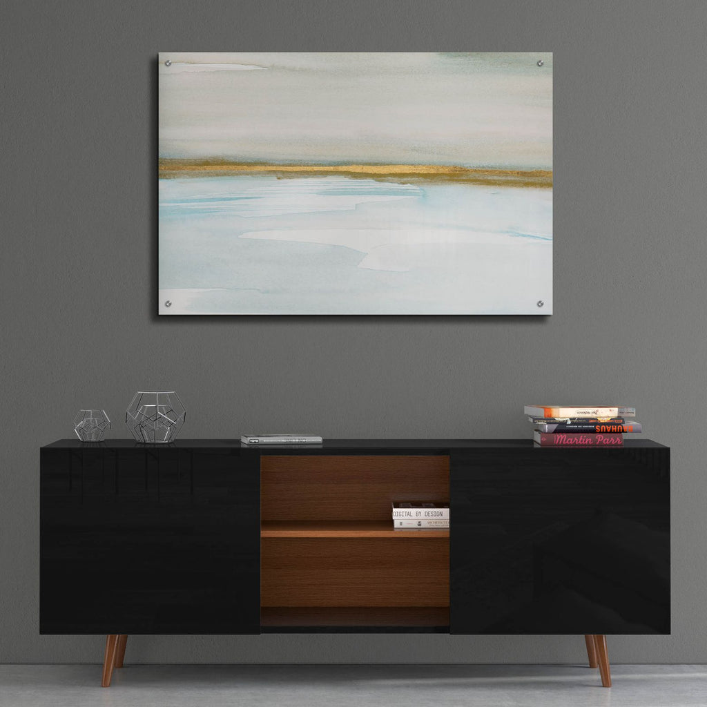 Ua Golden Vista 1 by Annie Warren - 36x24 acrylic wall art in a room