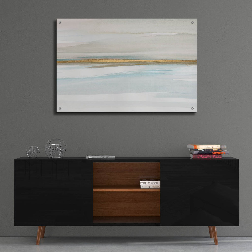 Ua Golden Vista 2 by Annie Warren - 36x24 acrylic wall art in a room
