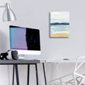 Watercolor Ocean Horizon 2 by Annie Warren - 12x16 acrylic wall art in a room