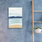 Watercolor Ocean Horizon 2 by Annie Warren - 16x24 acrylic wall art in a room