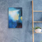 Blue Wash 2 by Brittany Evans - 16x24 acrylic wall art in a room