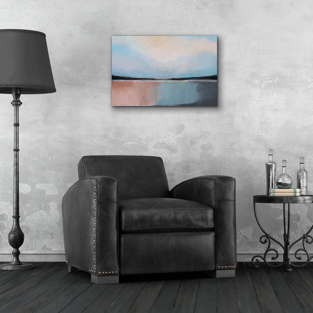 Canyon Lake by Brittany Evans - 24x16 acrylic wall art in a room