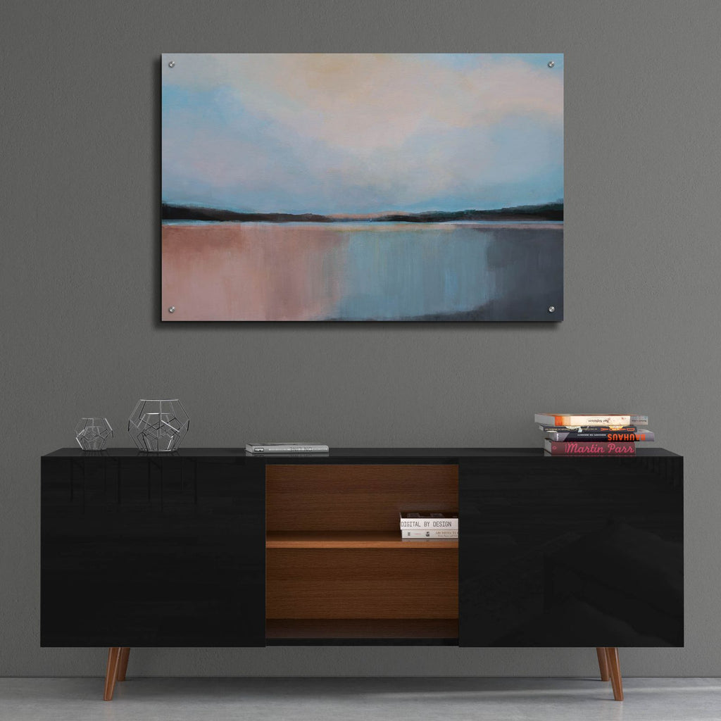 Canyon Lake by Brittany Evans - 36x24 acrylic wall art in a room