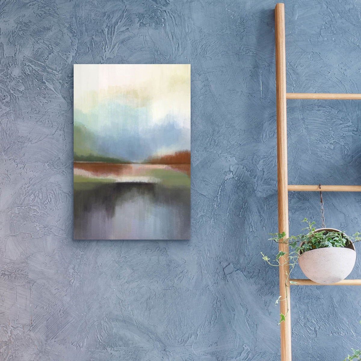 Spring Lake 2 by Brittany Evans - 16x24 acrylic wall art in a room