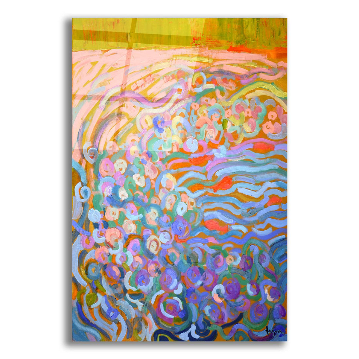All Is Well 1 by Carol Young acrylic glass wall art