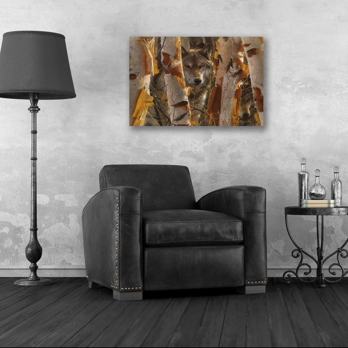Epic Art 'The Guardian' by Collin Bogle Acrylic Glass Wall Art,24x16