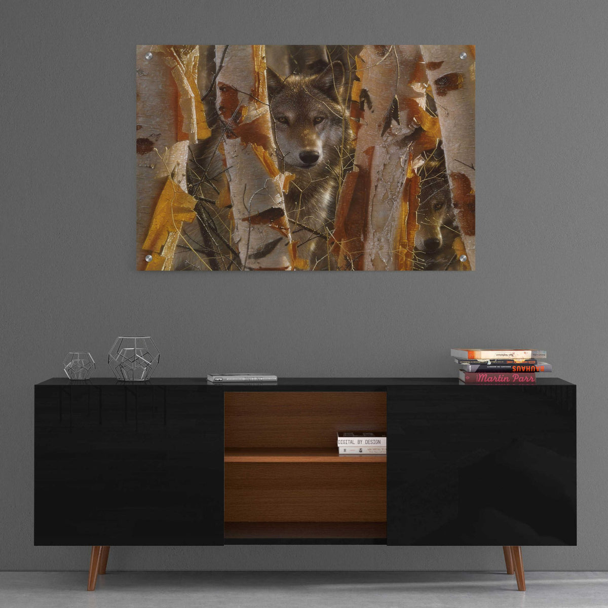 Epic Art 'The Guardian' by Collin Bogle Acrylic Glass Wall Art,36x24