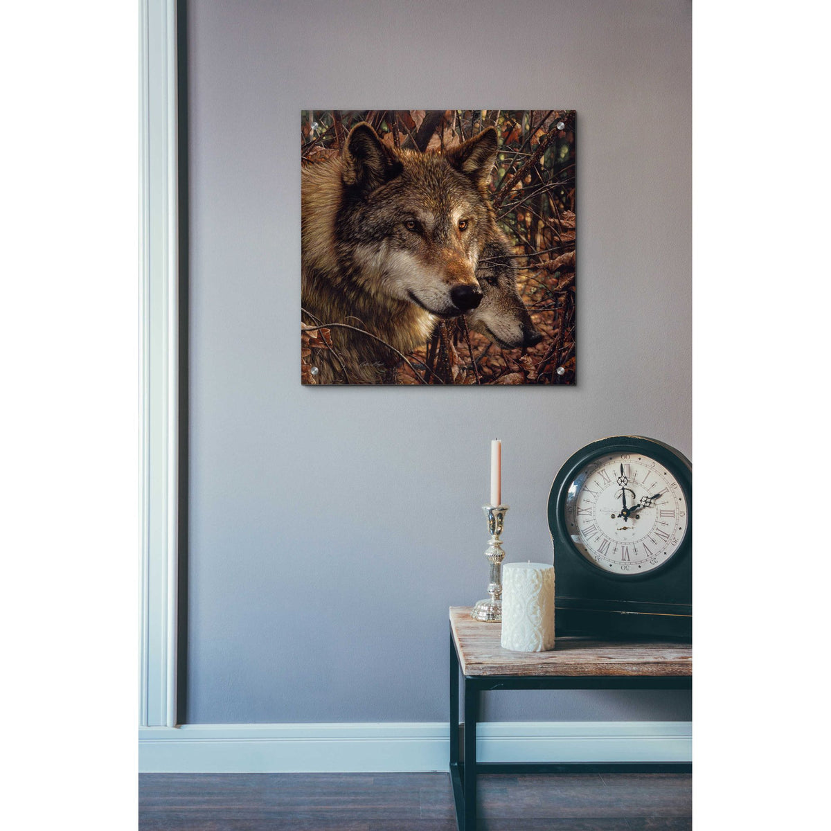 Epic Art 'Colors Of Autumn' by Collin Bogle Acrylic Glass Wall Art,24x24